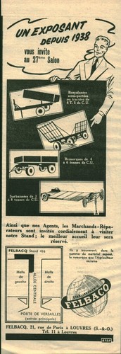 Publicité ancienne felbaco - publicité,