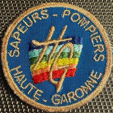 ECUSSON PATCH SAPEURS POMPIERS