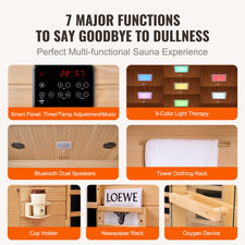 VEVOR Sauna Infrarouge