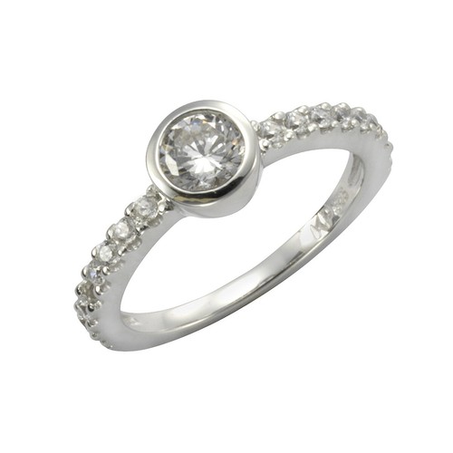 Bague argent massif 925 - en,