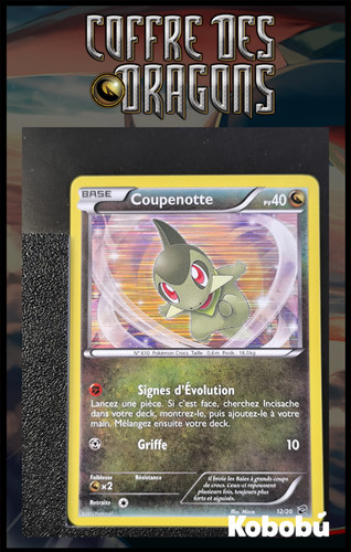 Carte pokémon coupenotte - carte,
