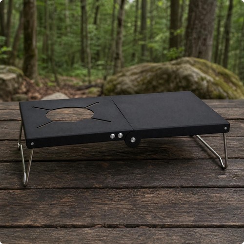 Table camping acier - table, en