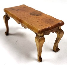 Maison De Poupée Vintage Table À Thé 1:12 En Bois Meuble Fait Main AY561