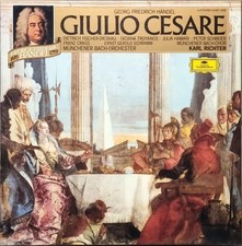 Haendel : Giulio Cesare / Karl Richter, Fischer-Dieskau - coffret de 4 disques