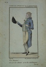 Gravure COULEUR COSTUME