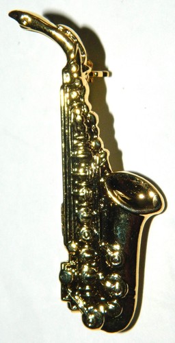 Jolie broche vintage saxophone - broche,