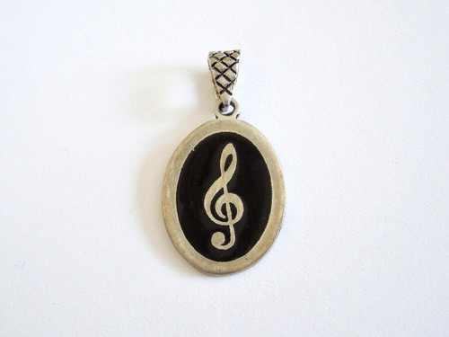 Pendentif argent sterling - en,
