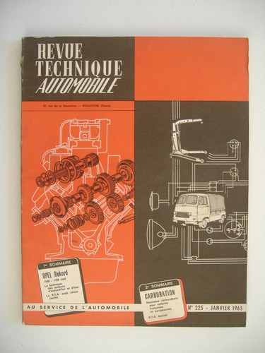 Revue technique rta opel - technique,