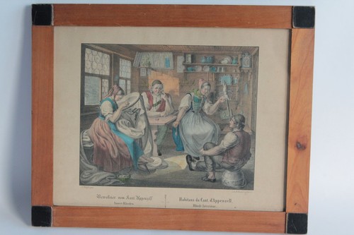 Gravure vogel habitans canton - vogel,