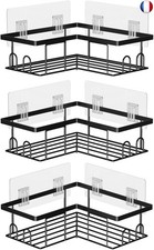 UUlioyer Étagère de Douche sans Percage, Etagere Salle Angle de Bain, Rangement 