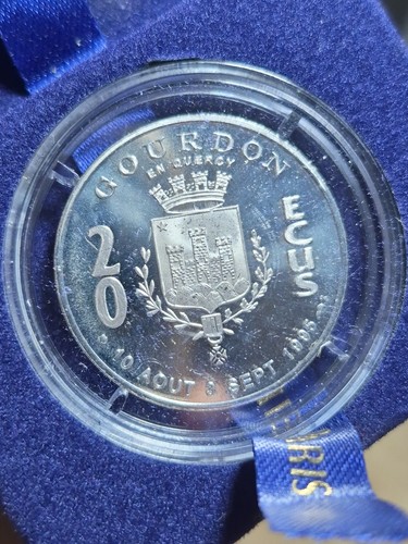 171 ecu argent gourdon - 20,
