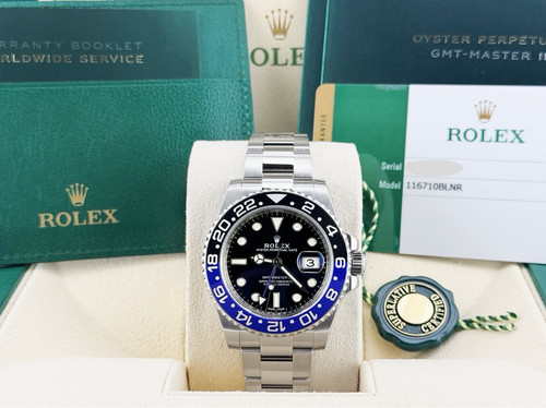 Rolex gmt master batman - rolex,