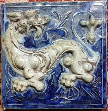 Antique carreau mural en