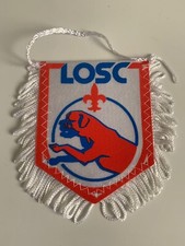LOSC Lille fanion vintage foot