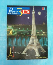 superbe puzzle puzz3D la tour Eiffel MB 703 pièces complet