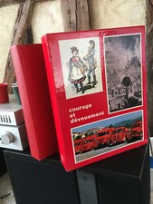 Courage et dévouement histoire des pompiers livre coffret Beaux Livres