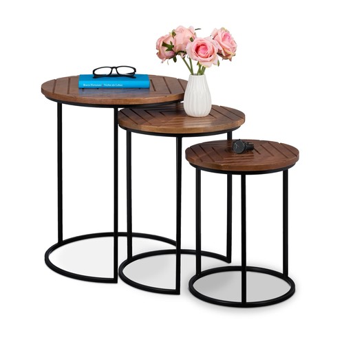 Lot tables rondes - lot,