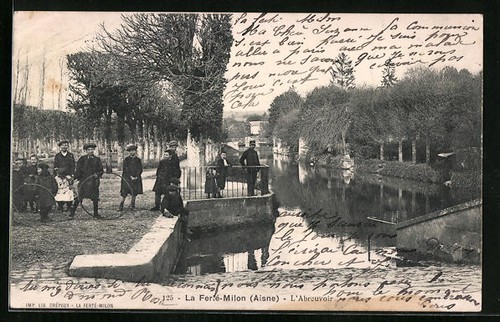 Cpa ferté milon - cpa, ferté-milon