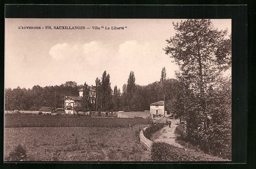 Cpa sauxillanges villa - cpa, la