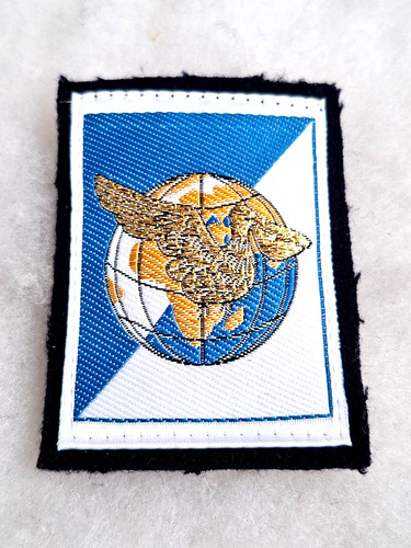 Insigne tissu militaire - un,
