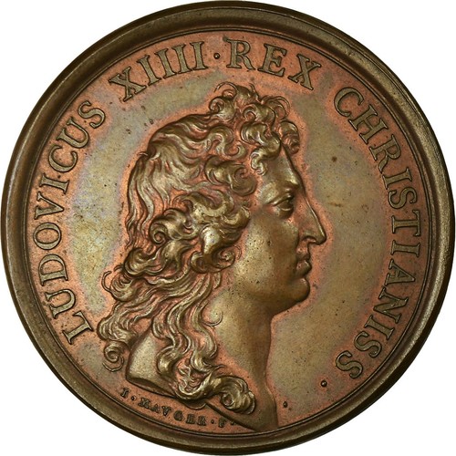 France médaille louis xiv - france,,