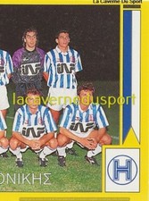 138 TEAM IRAKLIS THESSALONIKI GREECE STICKER PANINI PODOSFAIRO 1994 1995
