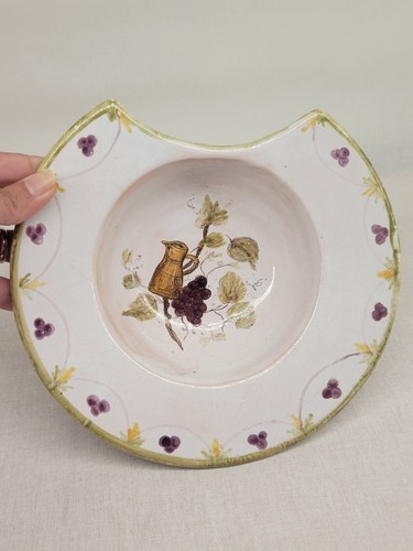 Assiette barbe ancienne - à,