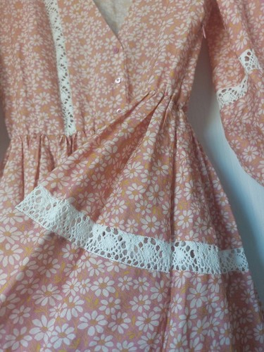 Maje robe genou rose - genou, 38
