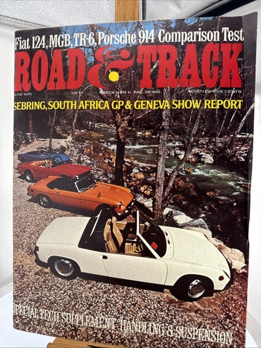 Road track june 1970 - road, &