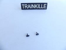 HORNBY HO ANNEE 70 / 2 TAMPONS NOIRS POUR LOCOMOTIVE BB 12061