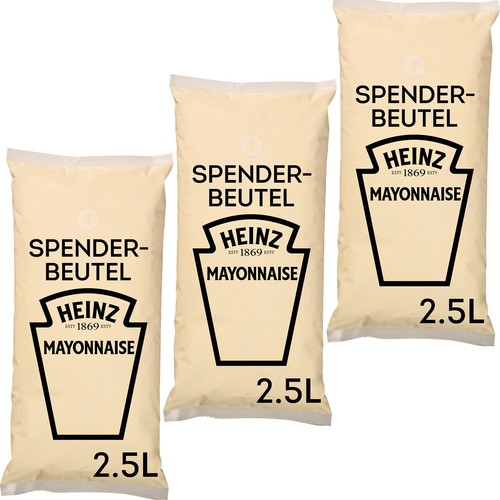 Heinz mayonnaise 2500ml - 3x,