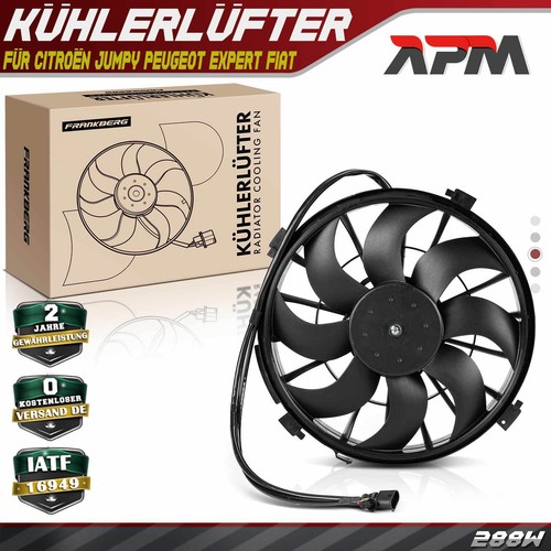 Ventilateur radiateur 12v 288w - radiateur,