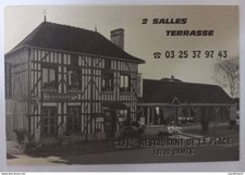 Ormes (Aube) - Café, Bar, Restaurant de la Place - 8 cm x 12 cm