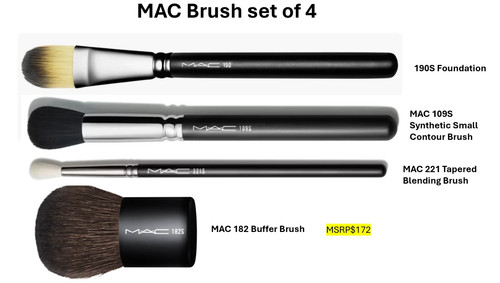 Mac professional brush set - mac,