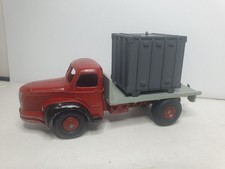 DINKY TOYS ANCIEN #34B BERLIET PORTE-CONTENEURS EN TRES BON ETAT SANS BOITE bm