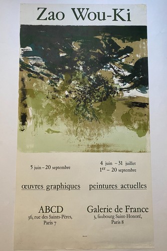 Zao wou oeuvres - zao, ki