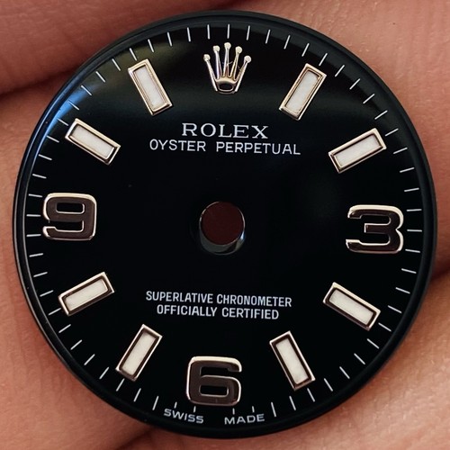 Rolex black dial - rolex, oyster
