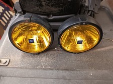  paire de phares jaune longue portee hella rallye 2000 ,  Vintage 