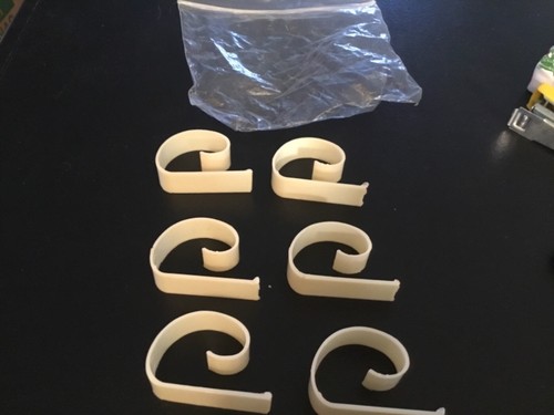 Vintage set white plastic - vintage,