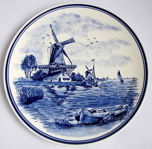Grande assiette murale plat - grande, ou
