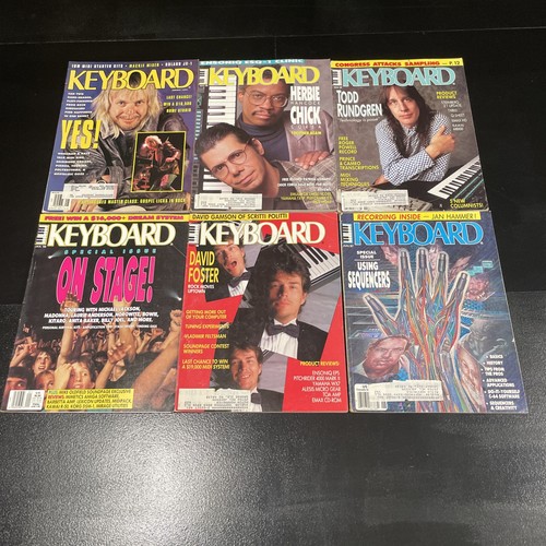 Vintage keyboard magazine lot - vintage,
