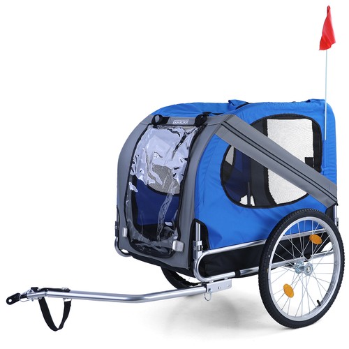 Remorque vélo pour chiens - remorque,