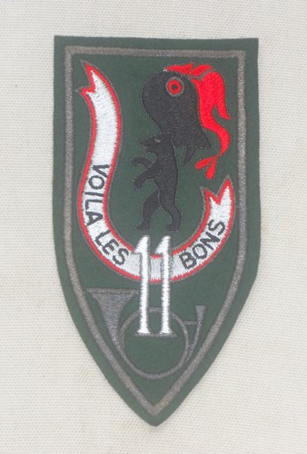 Patch ecusson 11ème régiment - patch,