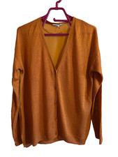 GERARD DAREL  gilet corail en lin et soie taille 4 ou 44