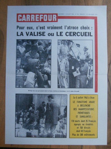 Propagande guerre algerie - guerre, d'algerie