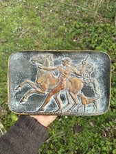 Plateau En Bronze Figurant
