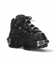 Chaussures En Cuir Rock