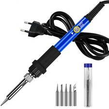 60W Kit Fer à Souder Electronique Température Réglable 220V Soudage Electrique