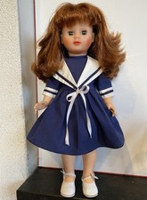 poupée Marie-Françoise rousse de Modes&Travaux en robe d'origine