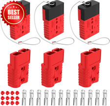 6PCS 175A Battery Quick Connect Disconnect 1/0 AWG Wire Harness Plug 12V